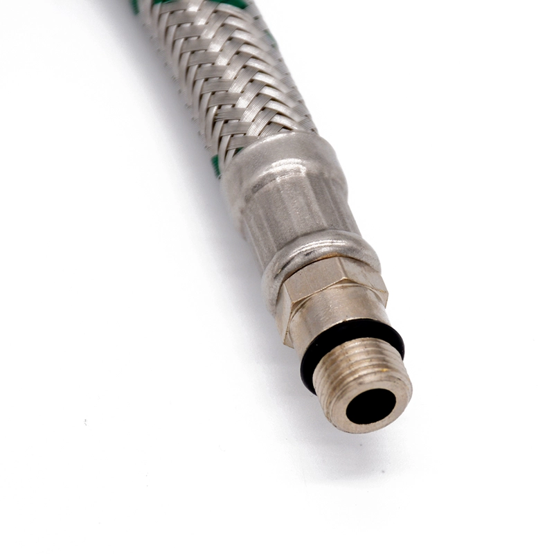 FLEXIBLE PARA AGUA METALICO MONOB HI-HI 3/8XM10 40CM - 2