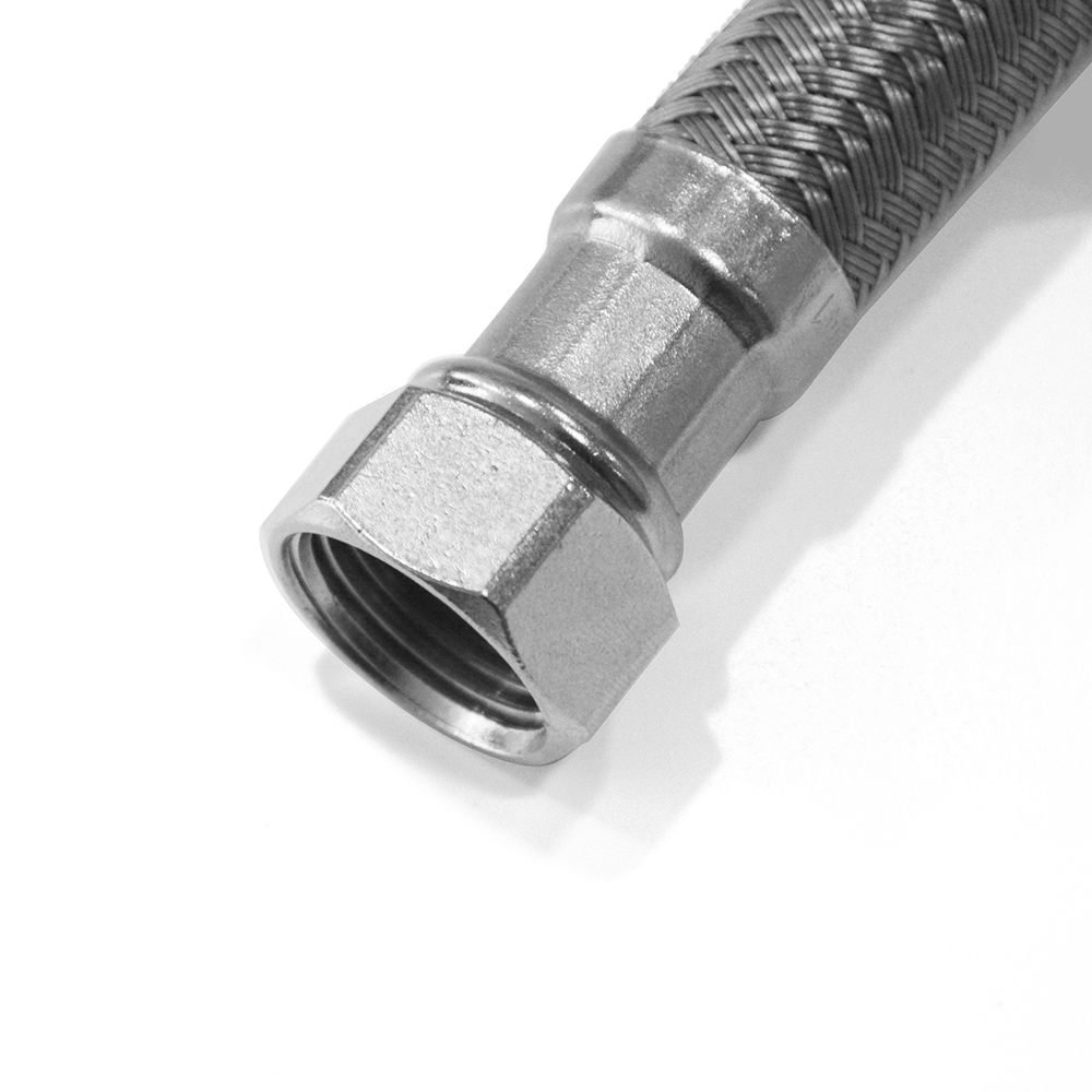 FLEXIBLE PARA AGUA CALEFON HI-HI 1/2' 25CM. - 2