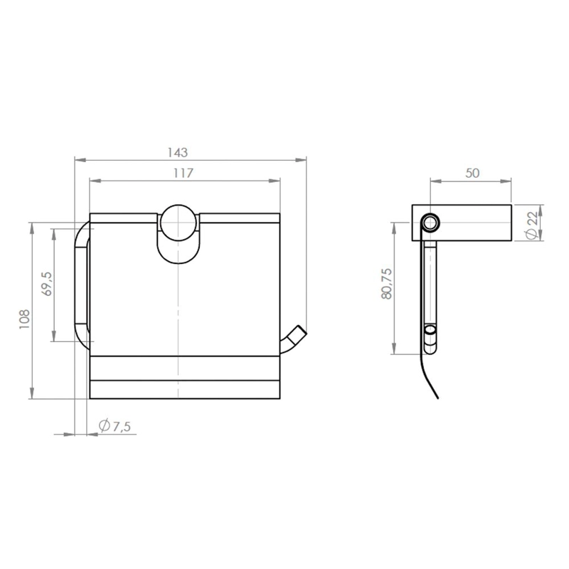 PORTA PAPEL OZ - 4