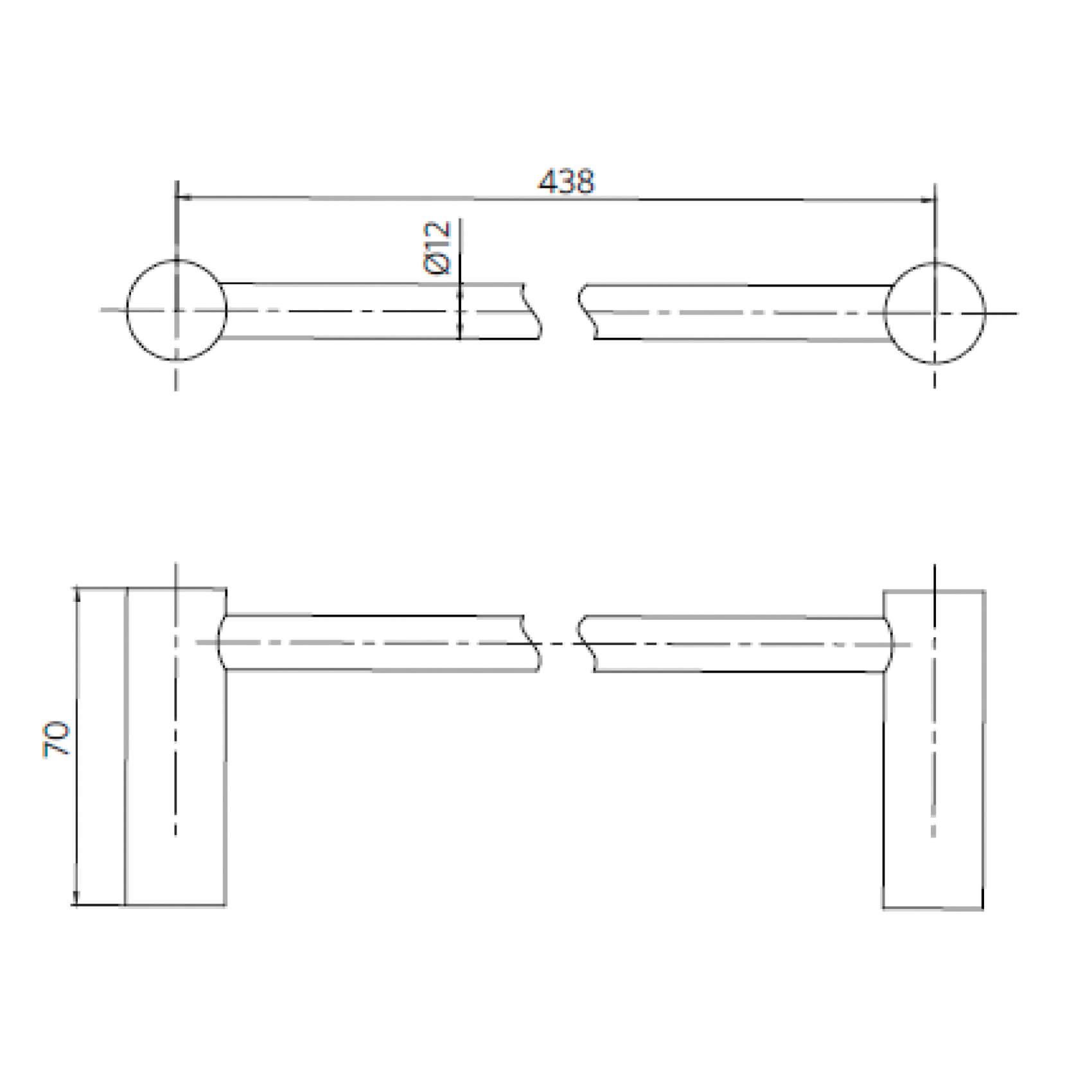 BARRA TOALLA 18 ( 46CM ) OZ - 4