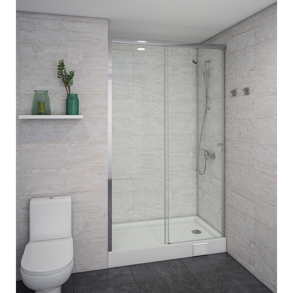 MAMPARA CORREDERA STRETTO HERA 120 X 185 CM - 3