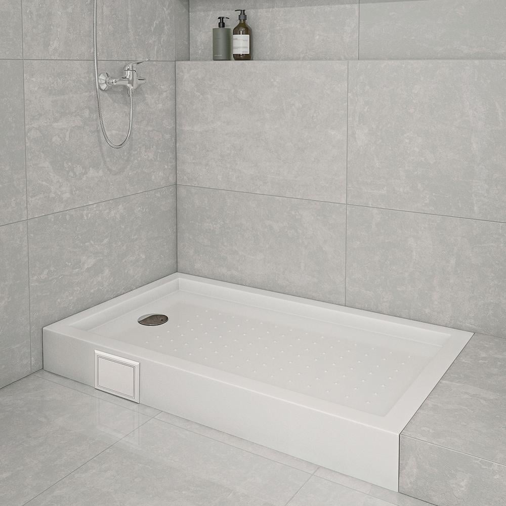 RECEPTÁCULO DE DUCHA STRETTO CON DESAGÜE ZEUS 130 X 70 X 15 CM - 7