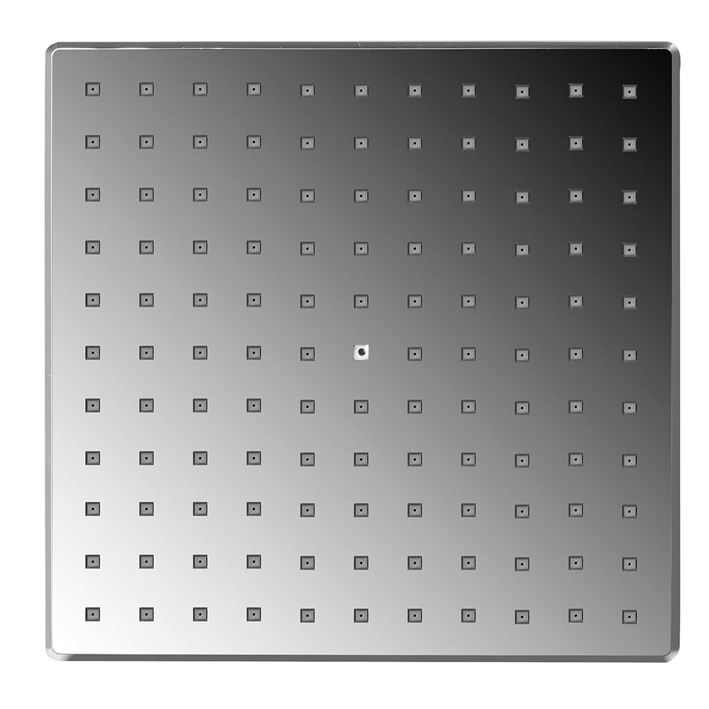 PLATO DUCHA STRETTO MODELO CUADRADO DE 20 CM CROMO - 3