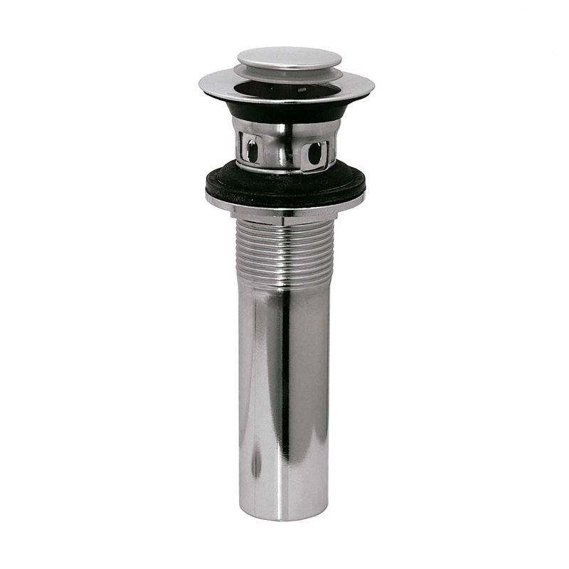 DESAGUE LAVATORIO CON REBALSE 1 1/4 PLUMBER POP UP METALICO - 1