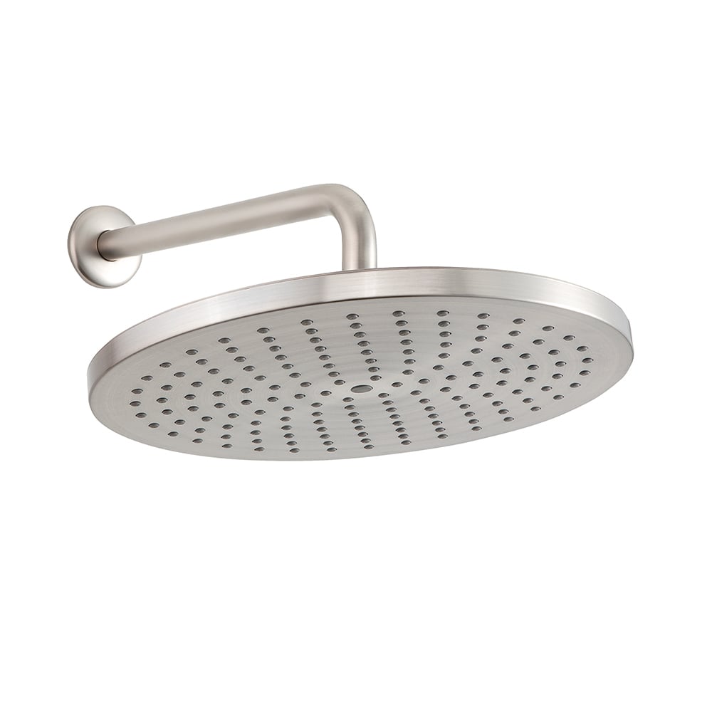 PLATO DUCHA 30 CM CON BRAZO 30 CM NIQUEL - 1