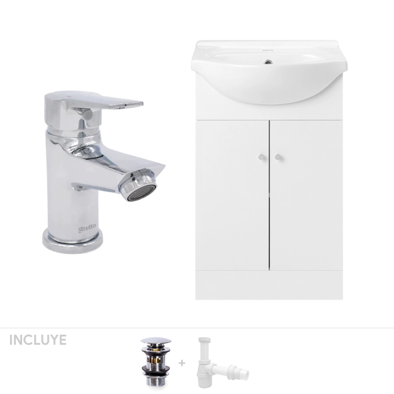 PACK  BAÑO SORIA | MUEBLE + GRIFERIA - 1