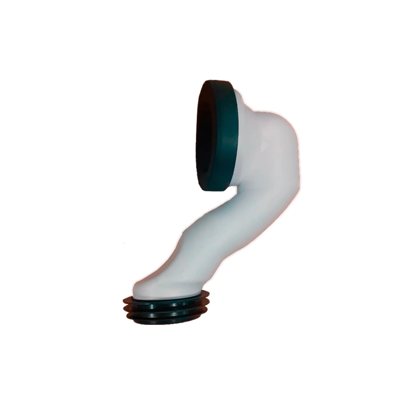 MANGUITO ADAPTADOR PARA WC CON SALIDA HORIZONTAL - CONEXION A PISO 30CM (VERTICAL) - 1