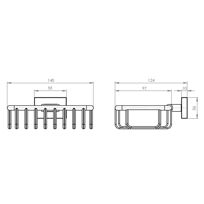 PORTA JABON RUBO - 3