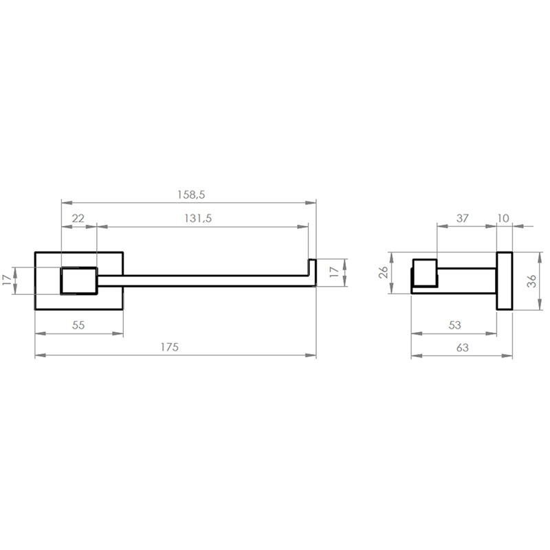 PORTA PAPEL RUBO - 2