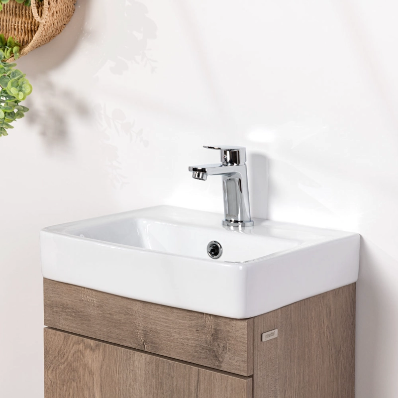 MUEBLE VANITORIO CLAIRE LENGA + CUBIERTA 40X33X86 CM - 5