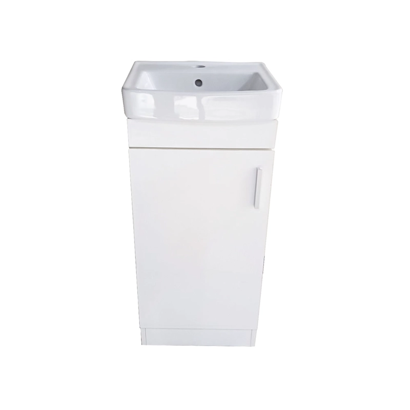 MUEBLE VANITORIO CLAIRE BLANCO + CUBIERTA 40X33X86 CM - 2