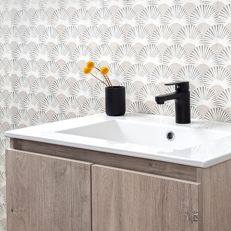 MUEBLE VANITORIO ERMES LENGA + CUBIERTA 60X46X50 CM - 7