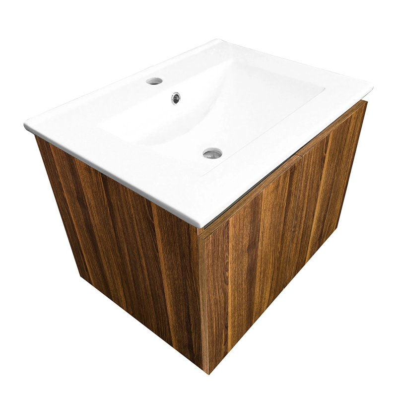 MUEBLE VANITORIO ERMES ROBLE + CUBIERTA 60X46X50 CM - 2