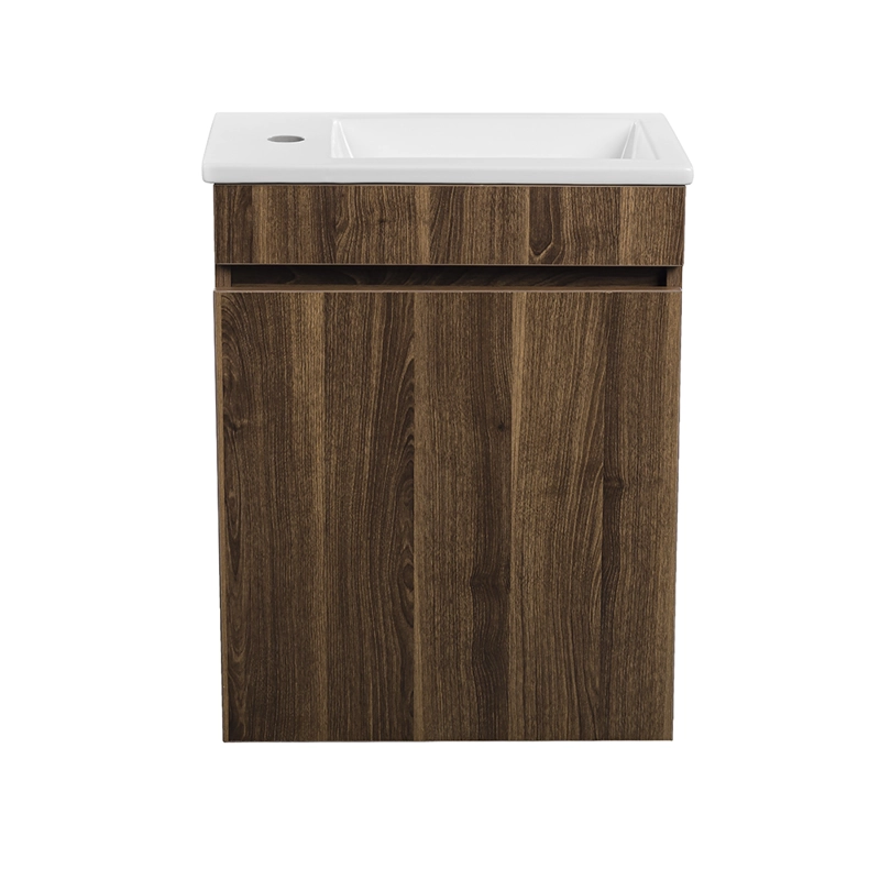 MUEBLE VANITORIO PETIT ROBLE + CUBIERTA 26X46X50 CM - 2