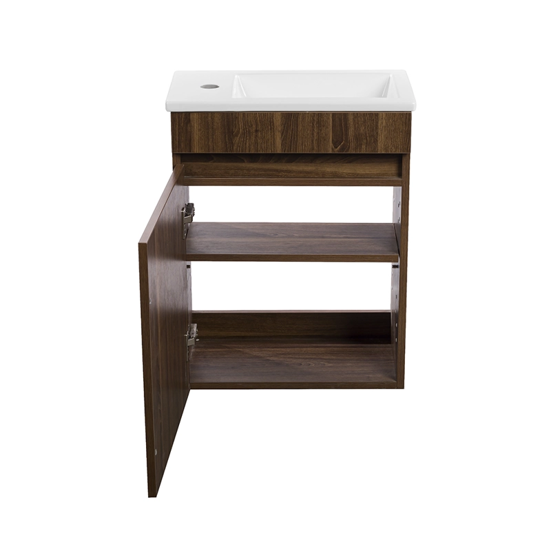 MUEBLE VANITORIO PETIT ROBLE + CUBIERTA 26X46X50 CM - 3