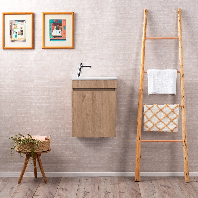 MUEBLE VANITORIO PETIT NOGAL + CUBIERTA 28X46X40 CM - 3