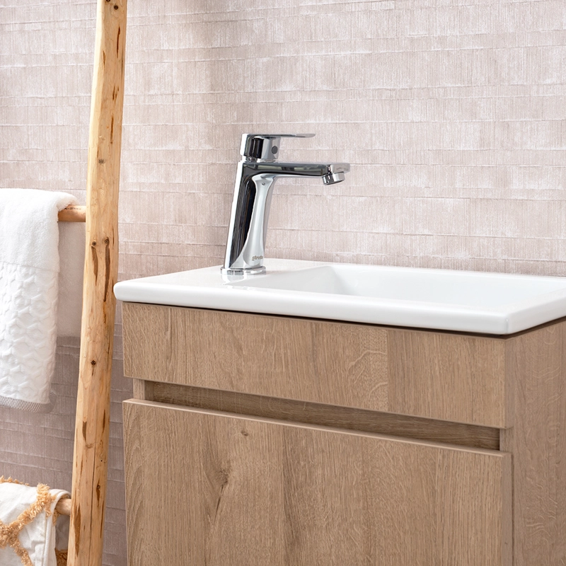 MUEBLE VANITORIO PETIT NOGAL + CUBIERTA 28X46X40 CM - 5