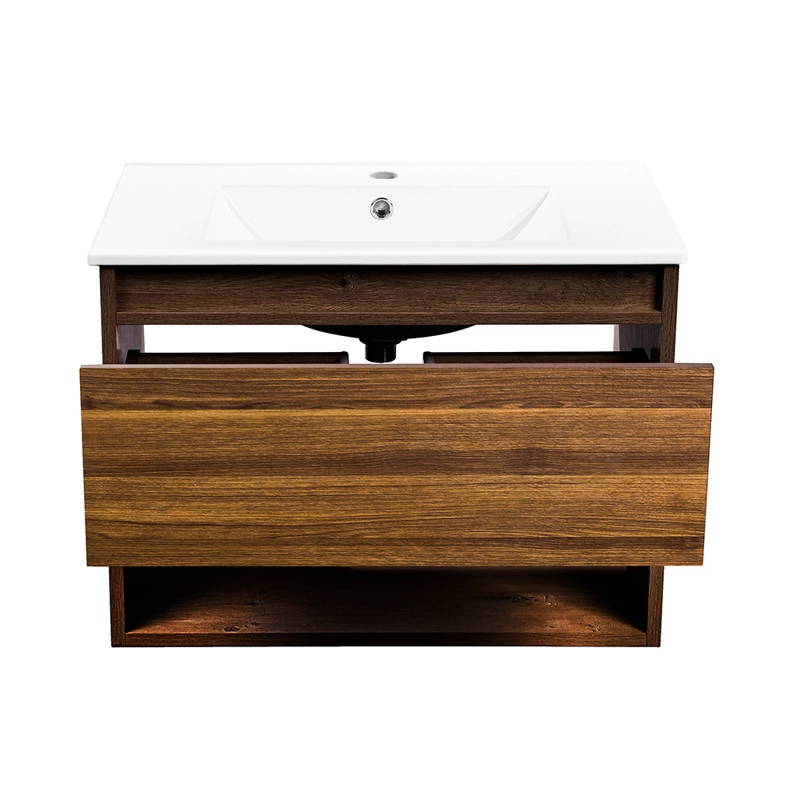 MUEBLE VANITORIO BELLE ROBLE + CUBIERTA 60X46X50 CM - 4