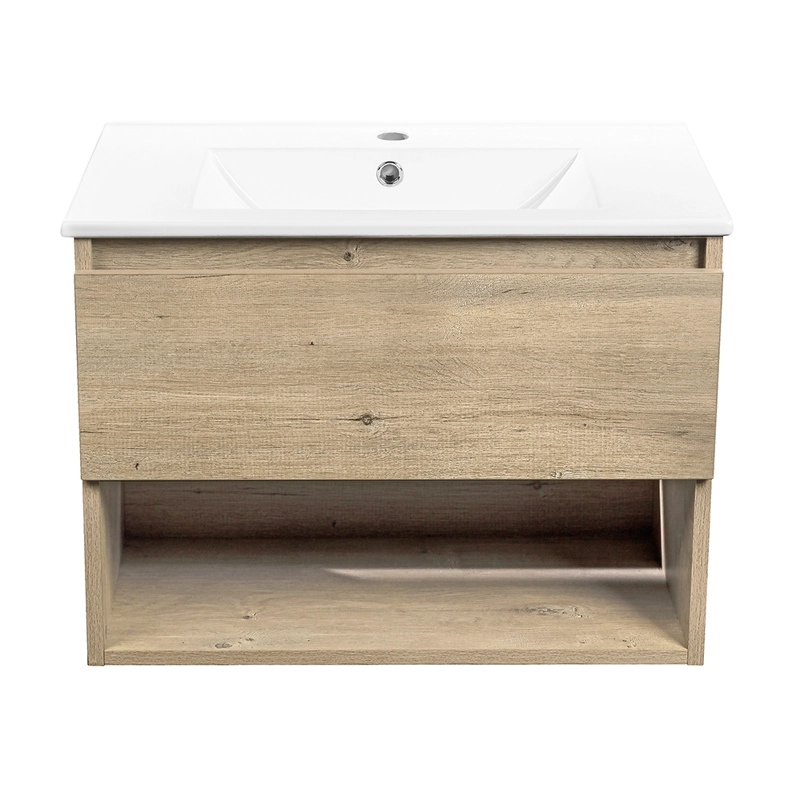 MUEBLE VANITORIO BELLE NOGAL + CUBIERTA 60X46X50 CM - 2