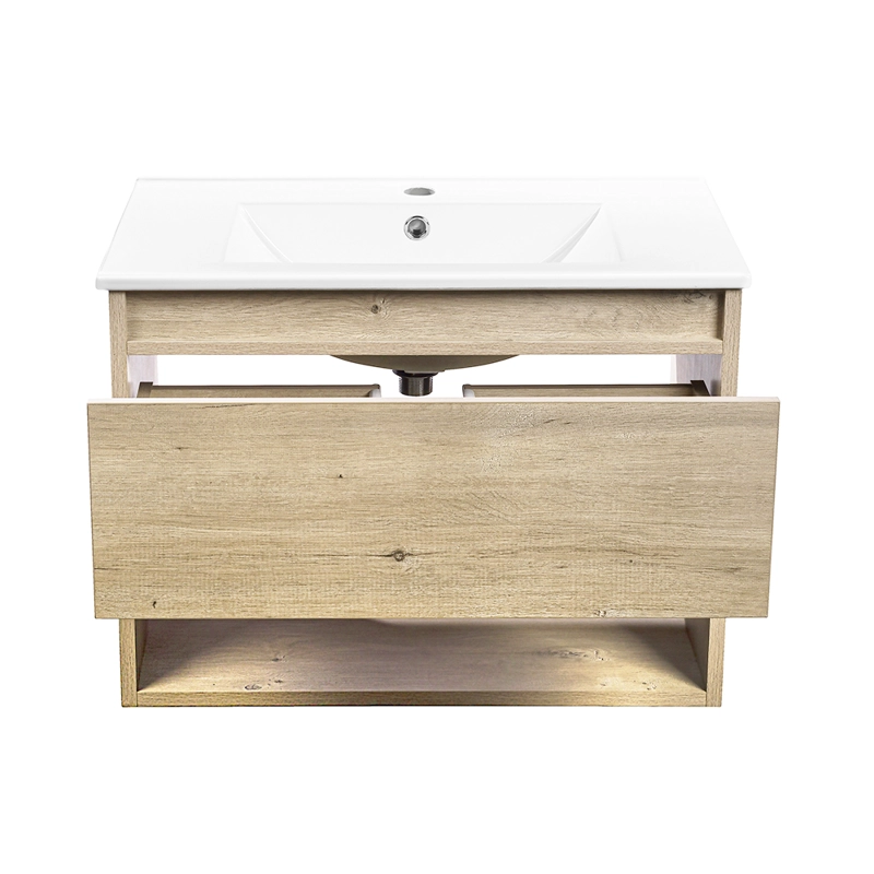 MUEBLE VANITORIO BELLE NOGAL + CUBIERTA 60X46X50 CM - 3