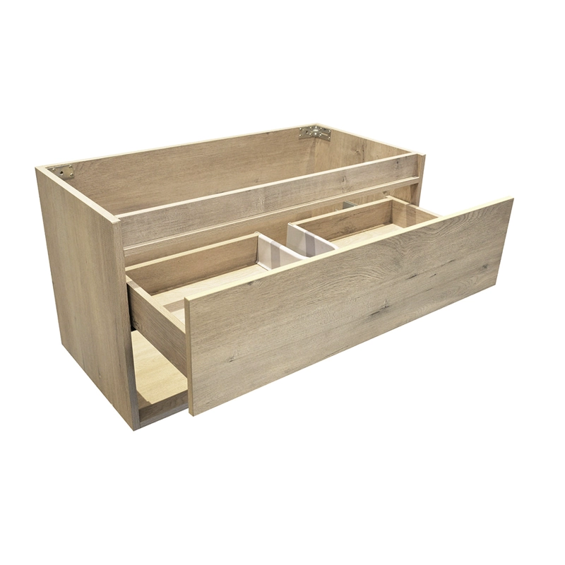 MUEBLE VANITORIO BELLE NOGAL + CUBIERTA 60X46X50 CM - 4