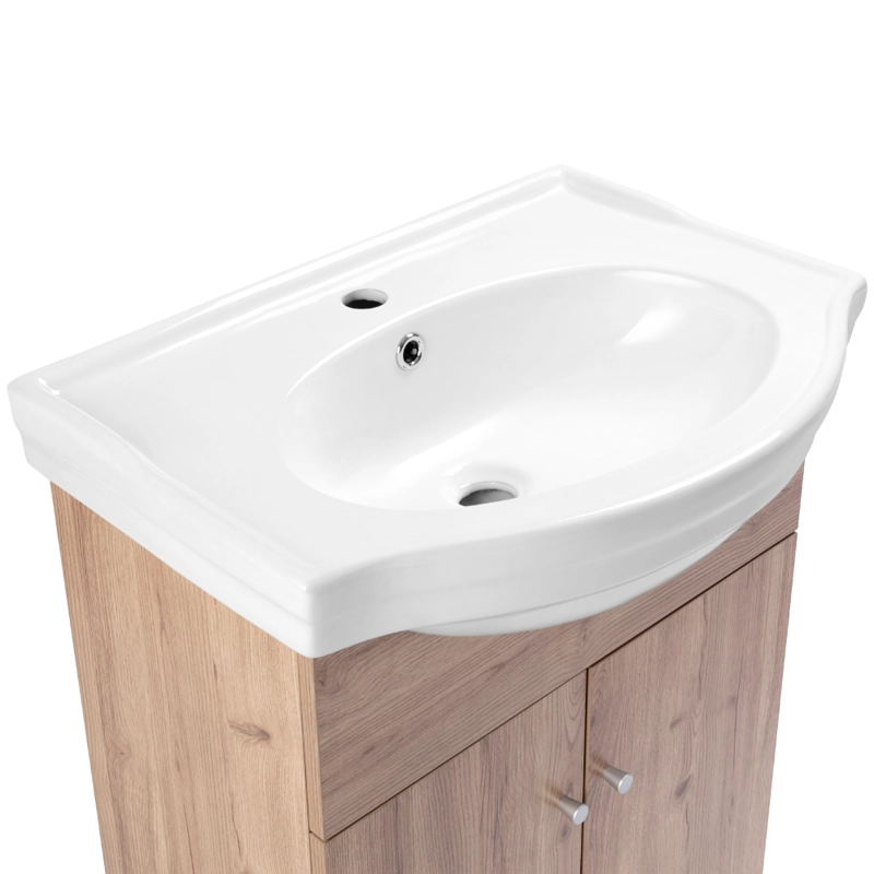MUEBLE VANITORIO MARIE RUSTICO + CUBIERTA 43X50X30 CM - 2