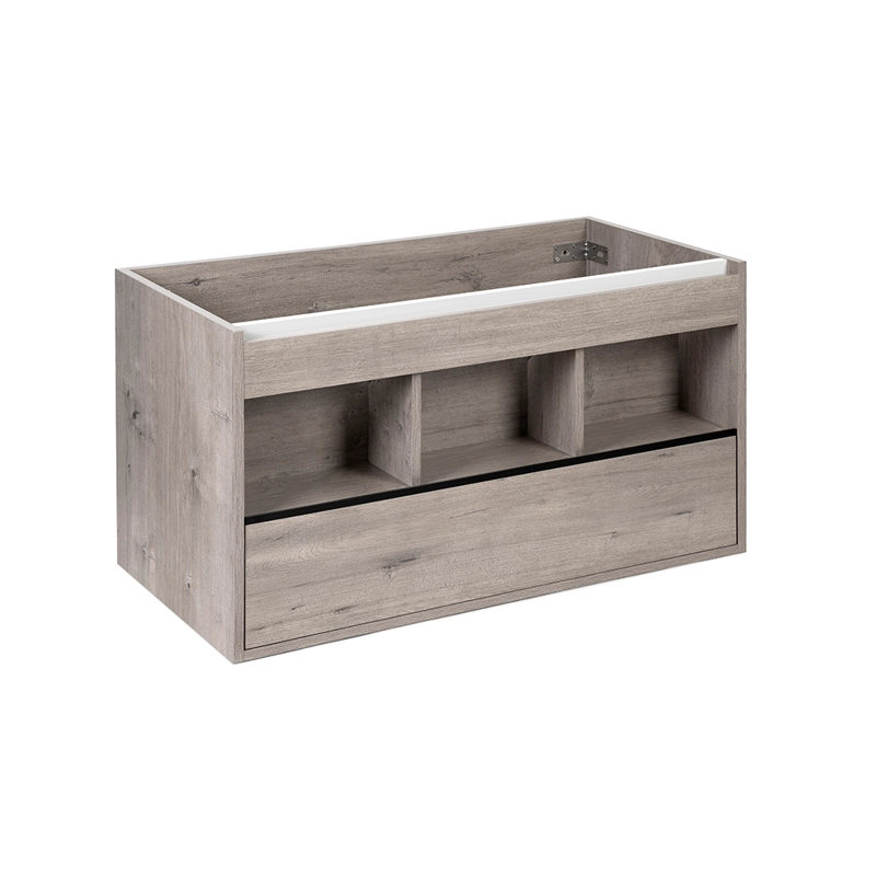 MUEBLE VANITORIO E CLAIR 90X46. COLOR DESARMADO LENGA 15X46X90 CM SIN CUBIERTA - 4