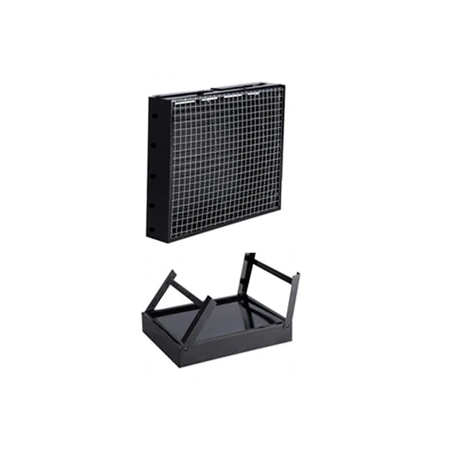 PARRILLA PLEGABLE Y PORTATIL A CARBON - 2
