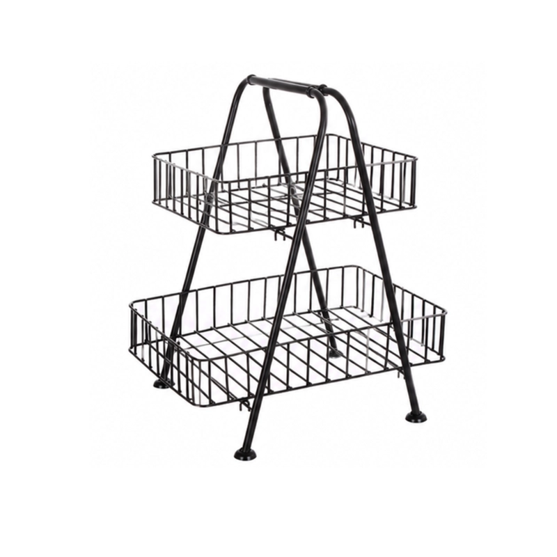 ORGANIZADOR MULTIUSO CANASTOS 2 NIVELES METAL - 4
