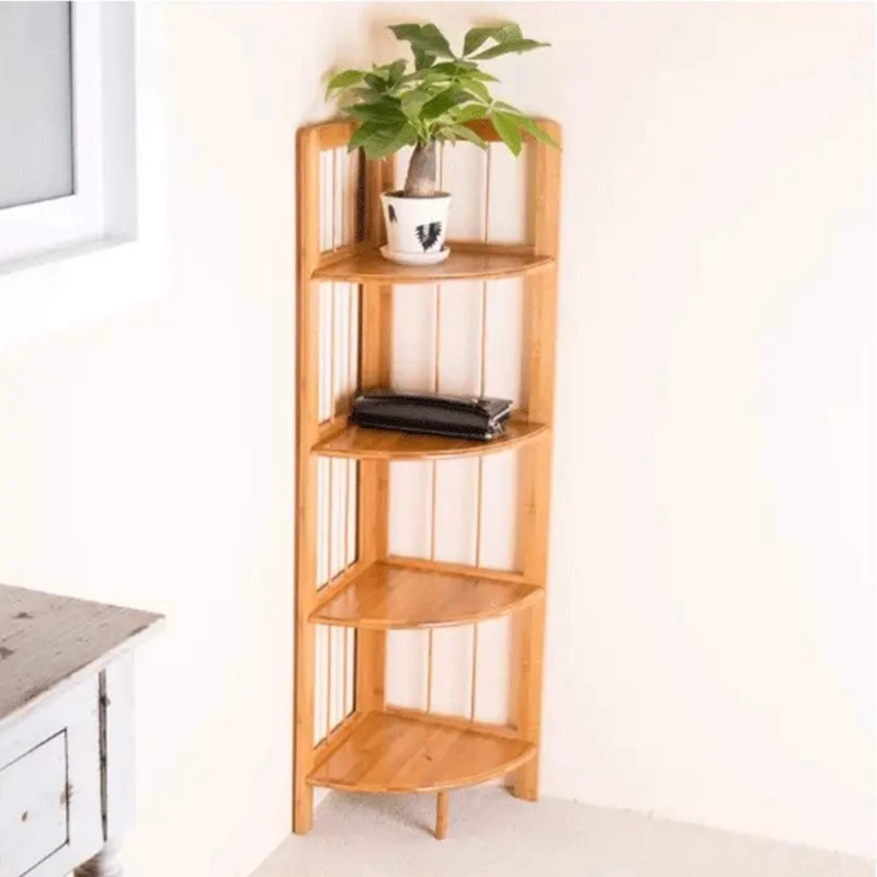 REPISA ESQUINERO DE MADERA 4 NIVELES NATURAL - 5