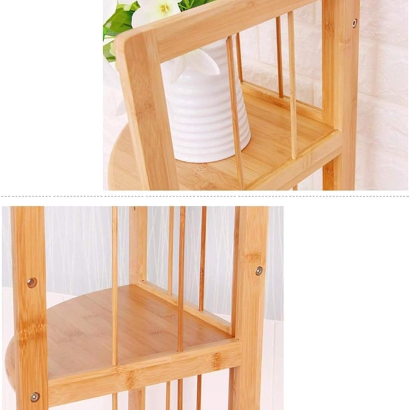 REPISA ESQUINERO DE MADERA 4 NIVELES NATURAL - 7