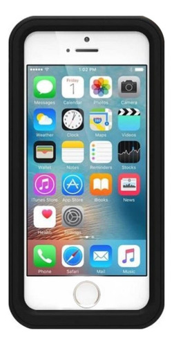 CARCASA IMPORTADORA USA ACUÁTICA IPHONE NEGRO - 1