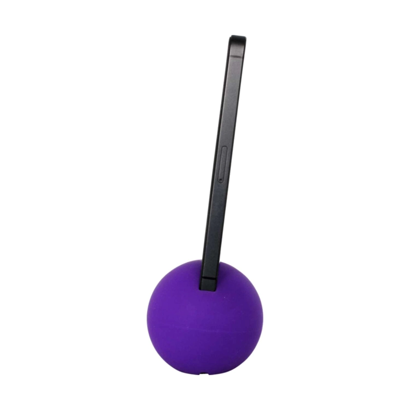 ALTAVOZ PARLANTE IPHONE SILICONA MORADO - 4