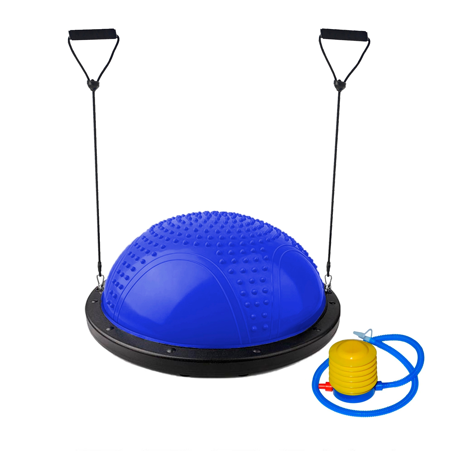 BALÓN IMPORTADORA USA BOSU CON BANDAS RESISTENCIA - 2