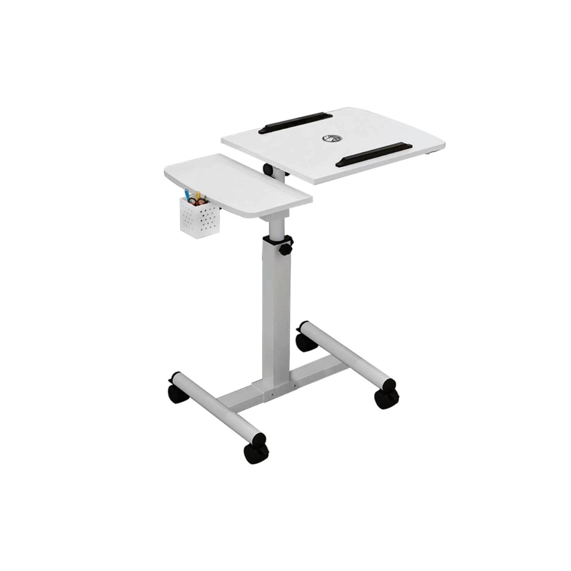 MULTIMESA AJUSTABLE CON VENTILADOR PARA NOTEBOOK BLANCO - 1