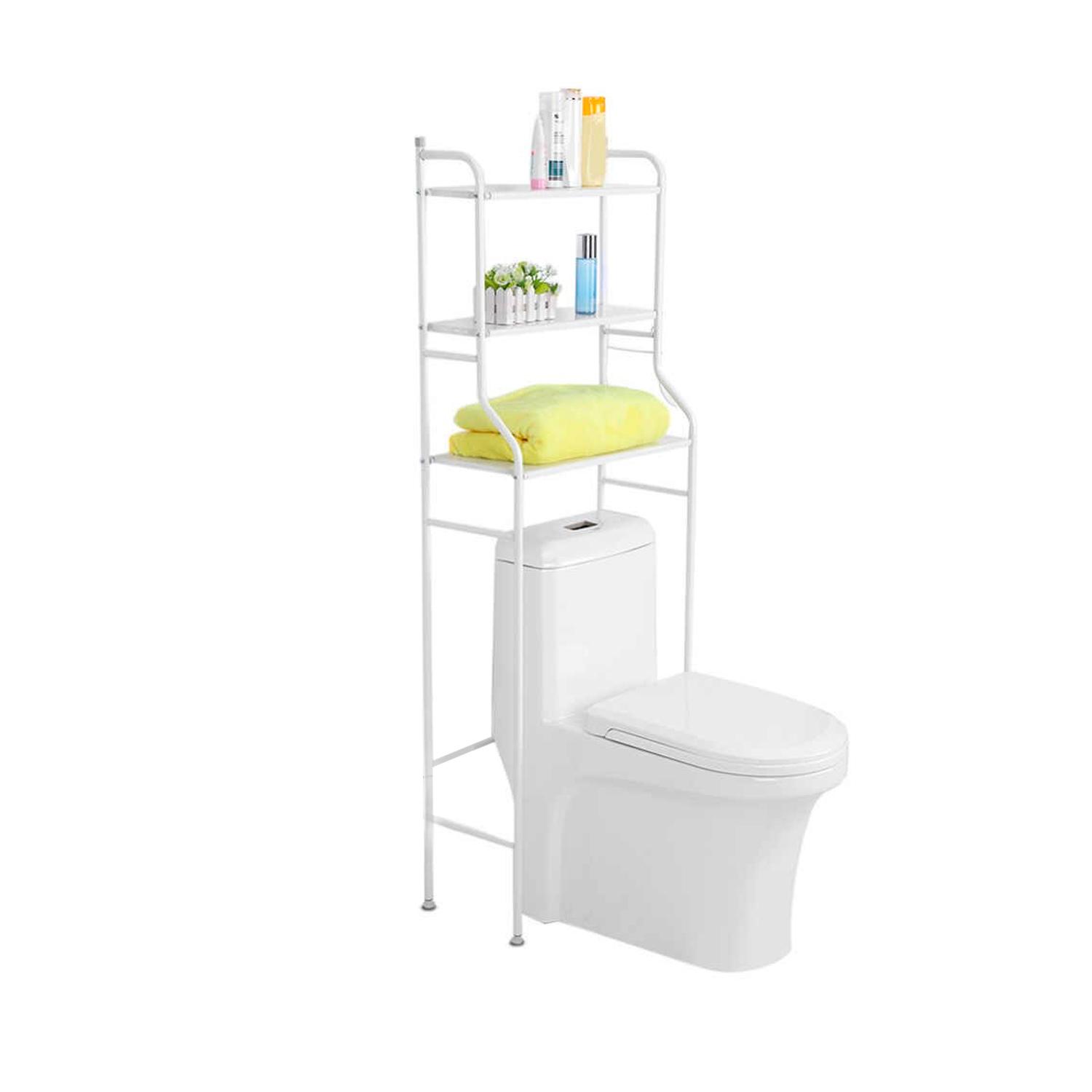 ESTANTE ORGANIZADOR IMPORTADORA USA BAÑO METAL 3 NIVELES 153X48X25 CM - 1