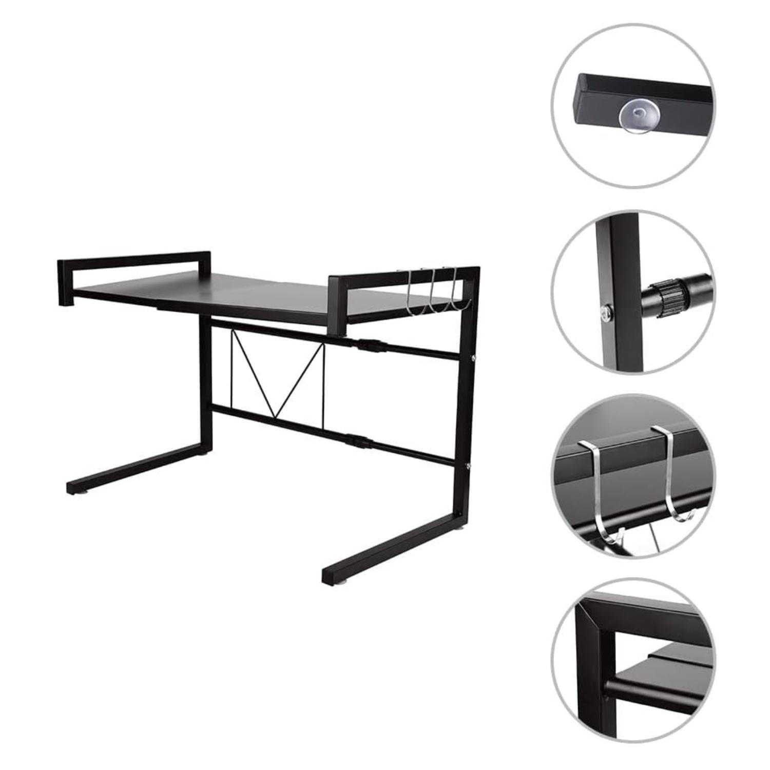 ESTANTE ORGANIZADOR MICROONDAS AJUSTABLE METAL - 2