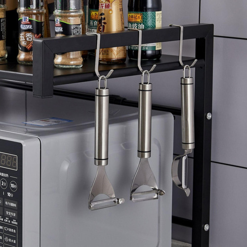 ESTANTE ORGANIZADOR MICROONDAS AJUSTABLE METAL - 8