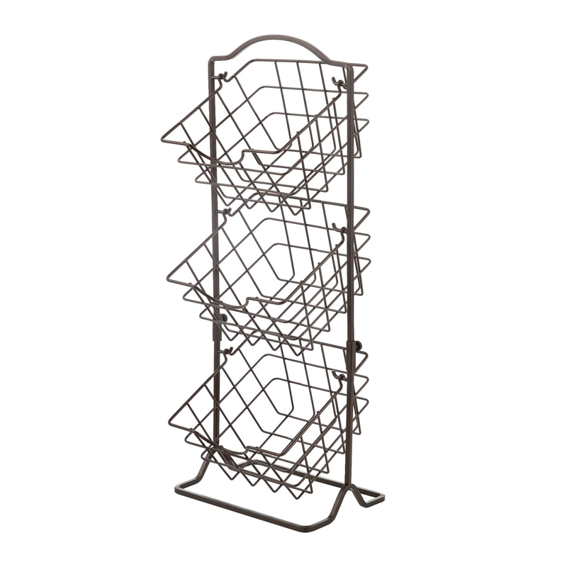 ORGANIZADOR DE COCINA 3  NIVELES METALICO - 1