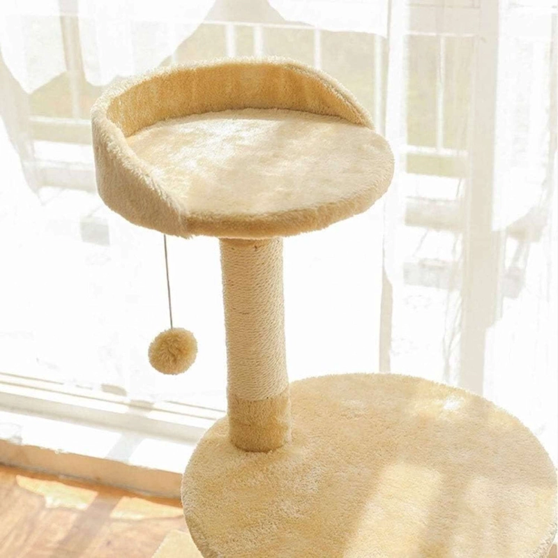 RASCADOR GATO IMPORTADORA USA 1,15 METROS ALTURA BEIGE - 6
