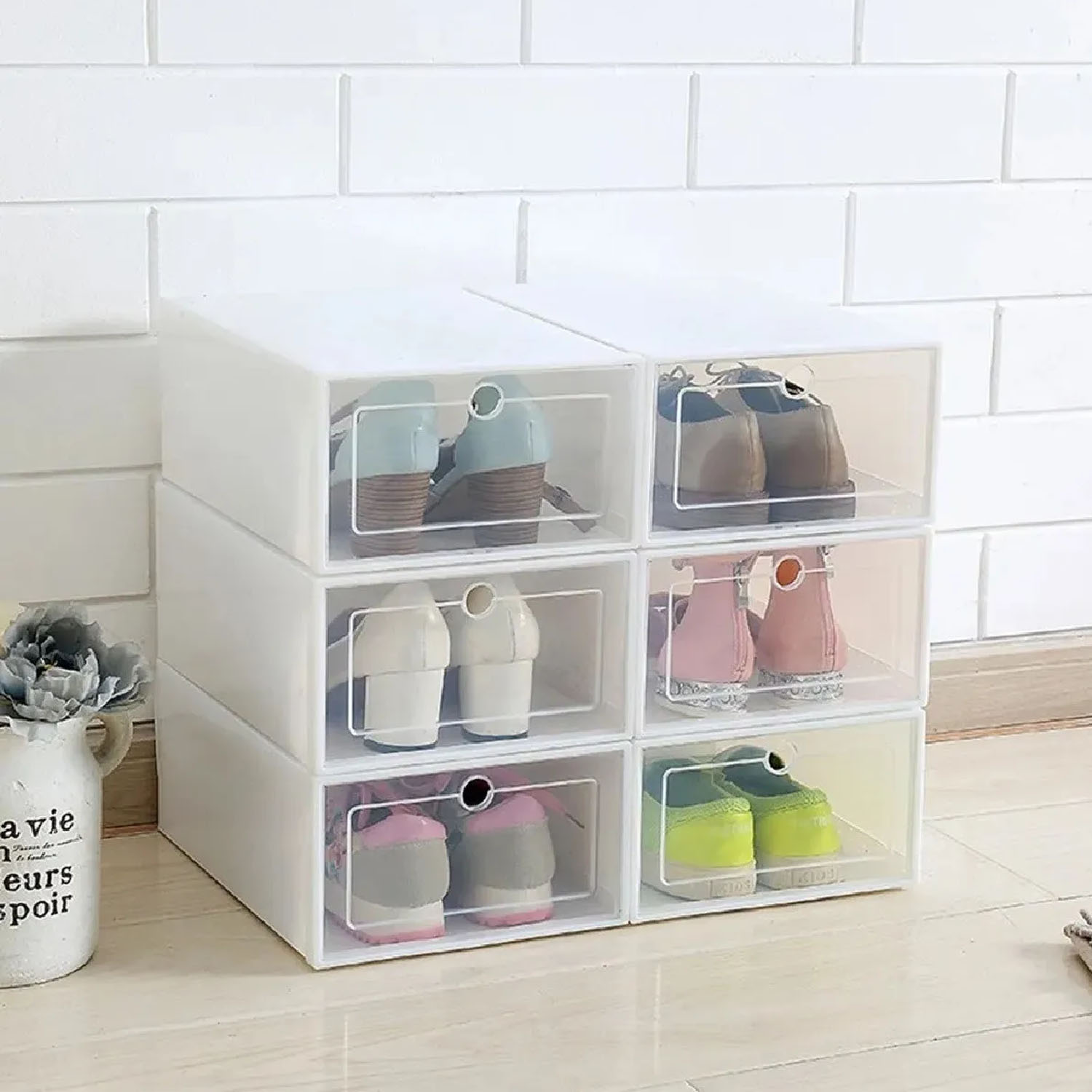 CAJA ORGANIZADORA IMPORTADORA USA ZAPATOS 33X24X13 CM - 3