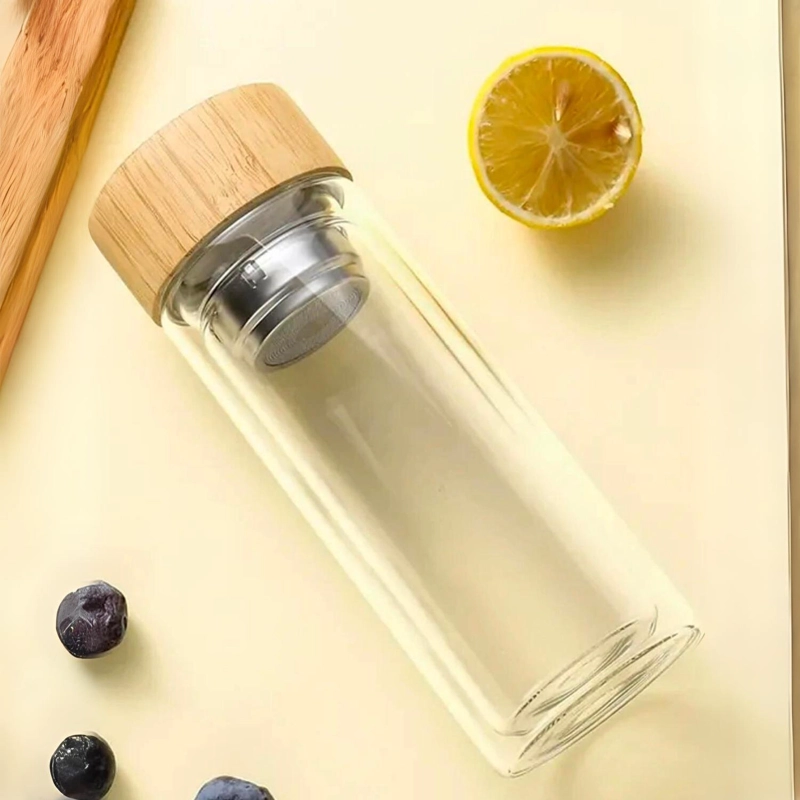 BOTELLA TE RMICA DE BOROSILICATO CON INFUSOR 500 ML - 4