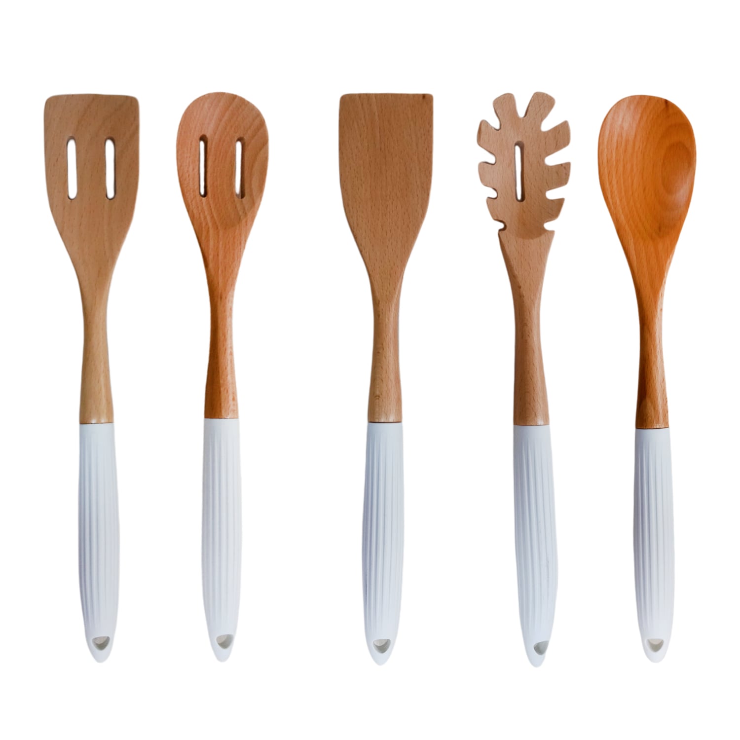 SET DE 6 UTENSILIOS DE COCINA BAMBU - 2