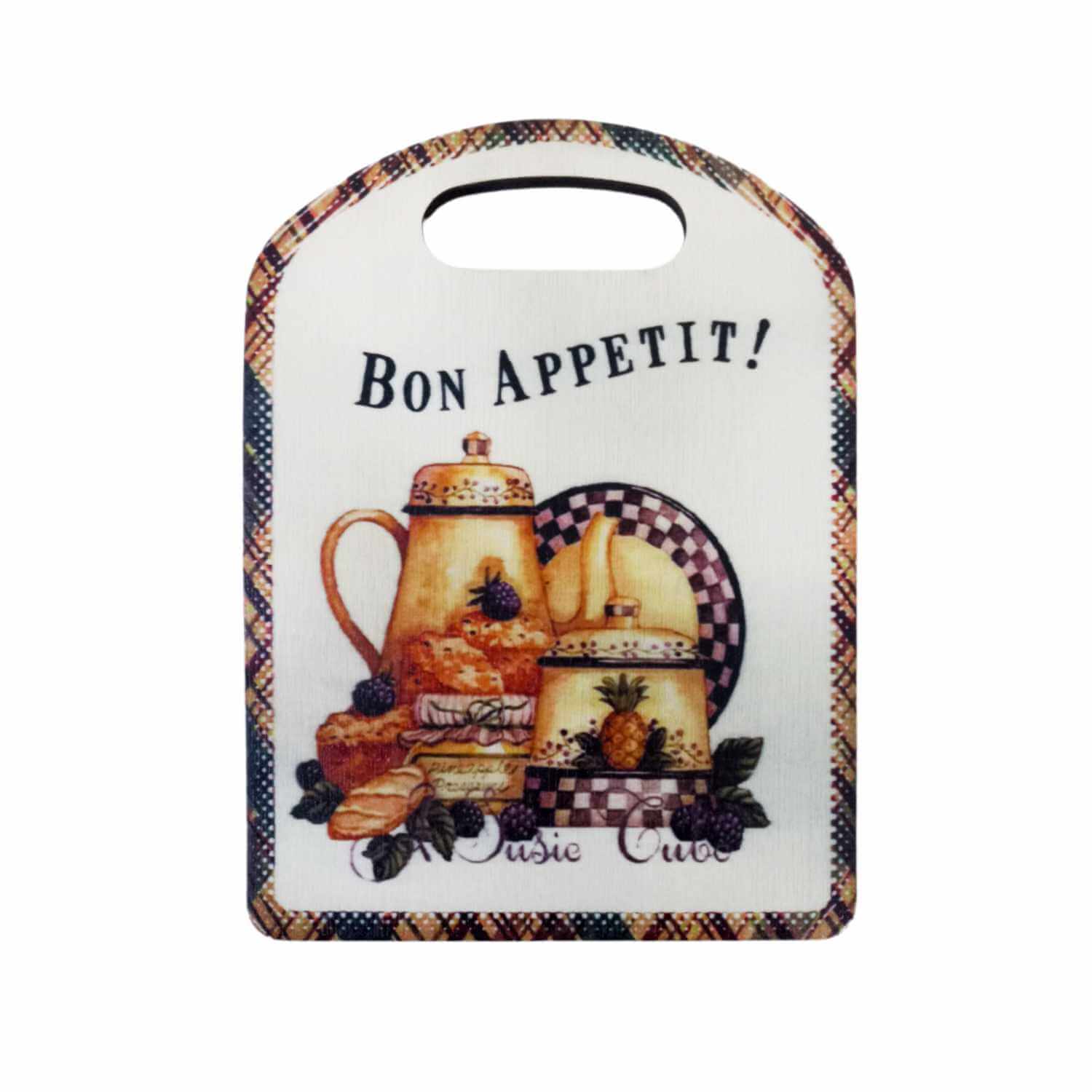 TABLA PARA COCKTAIL MADERA 22X16 CM BON APPETIT TE PIÑA - 1