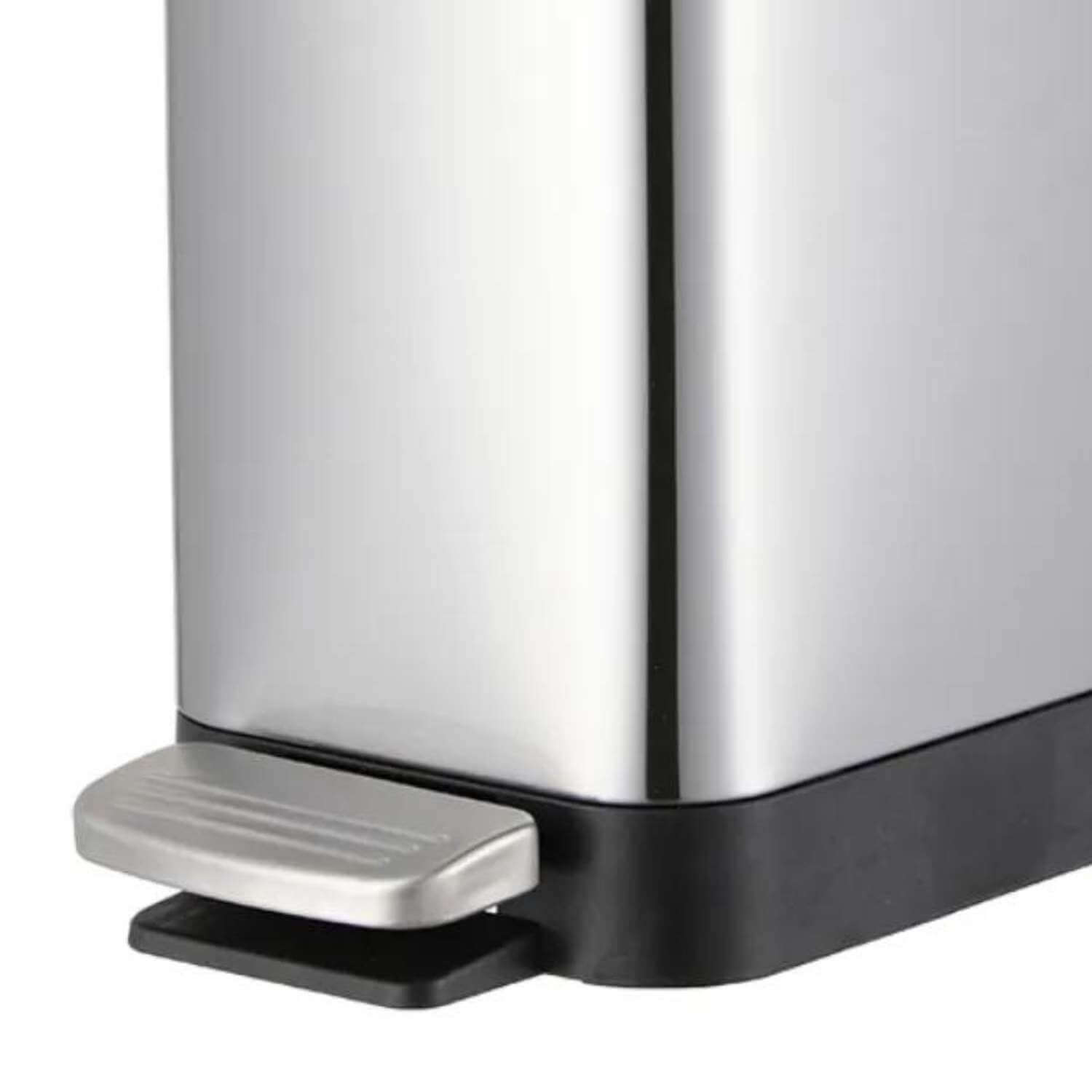 BASURERO IMPORTADORA USA PEDAL ACERO INOX 15L - 4