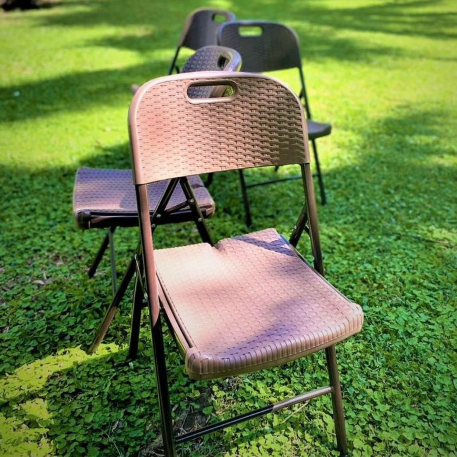 SILLA PLEGABLE IMPORTADORA USA CAFÉ CON ASA - 3