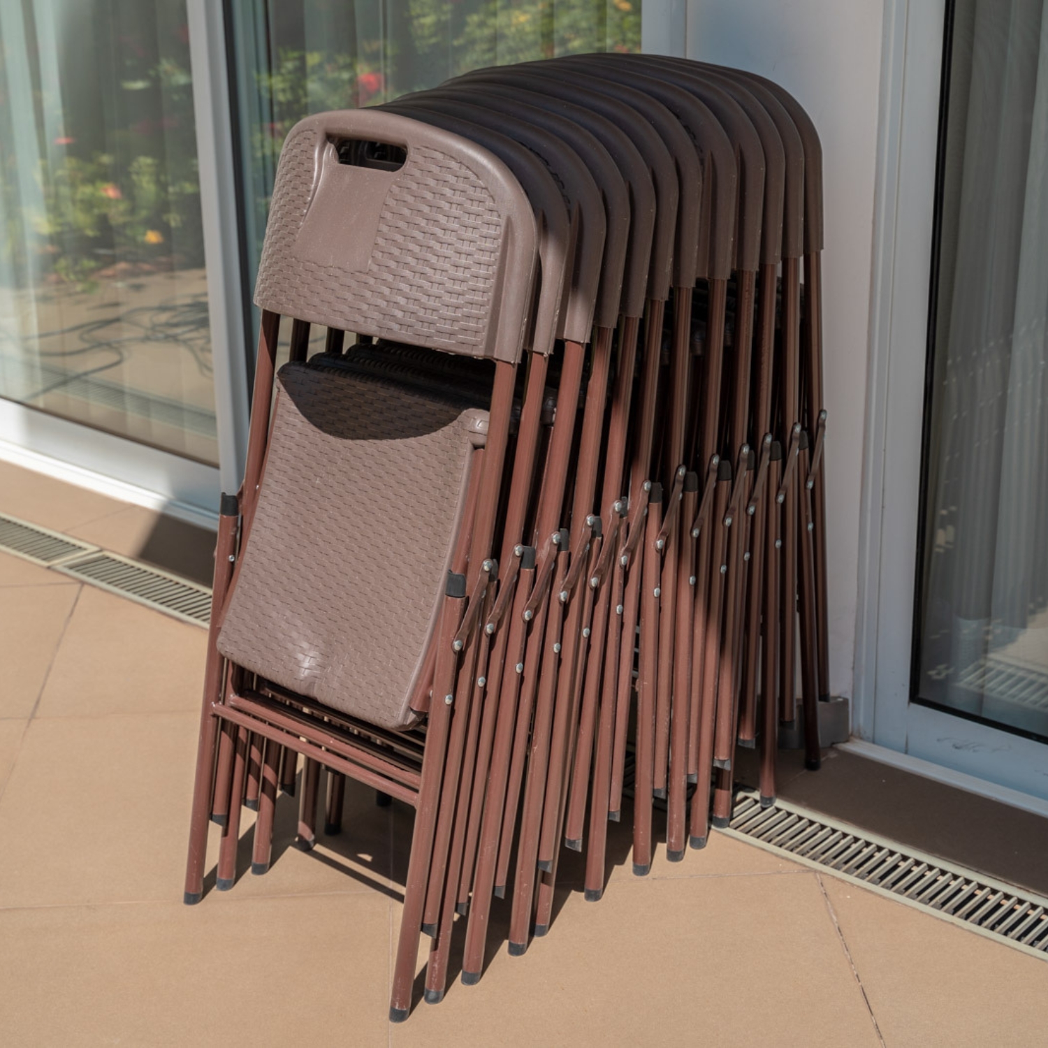 SILLA PLEGABLE IMPORTADORA USA CAFÉ CON ASA - 4