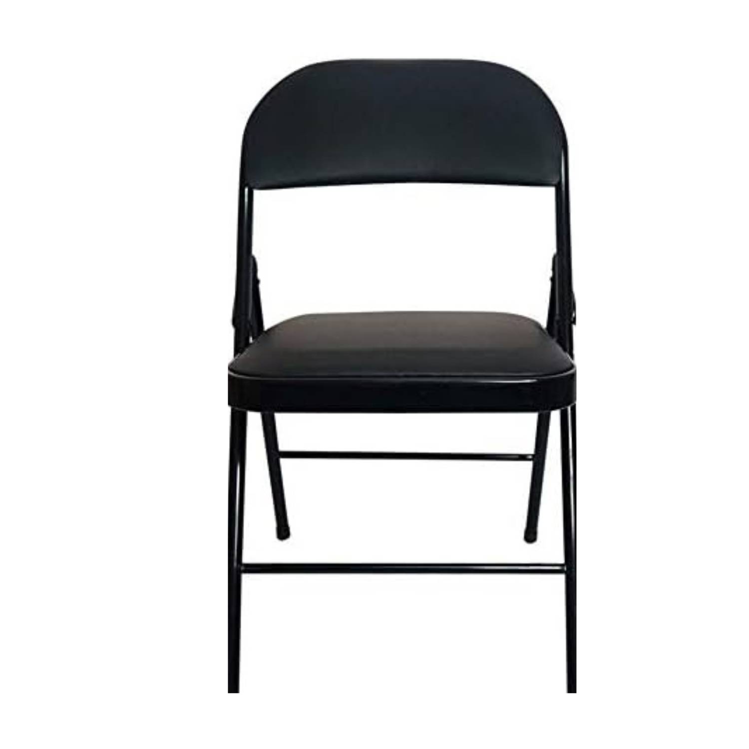 SILLA PLEGABLE CON ACOLCHADO NEGRO - 2