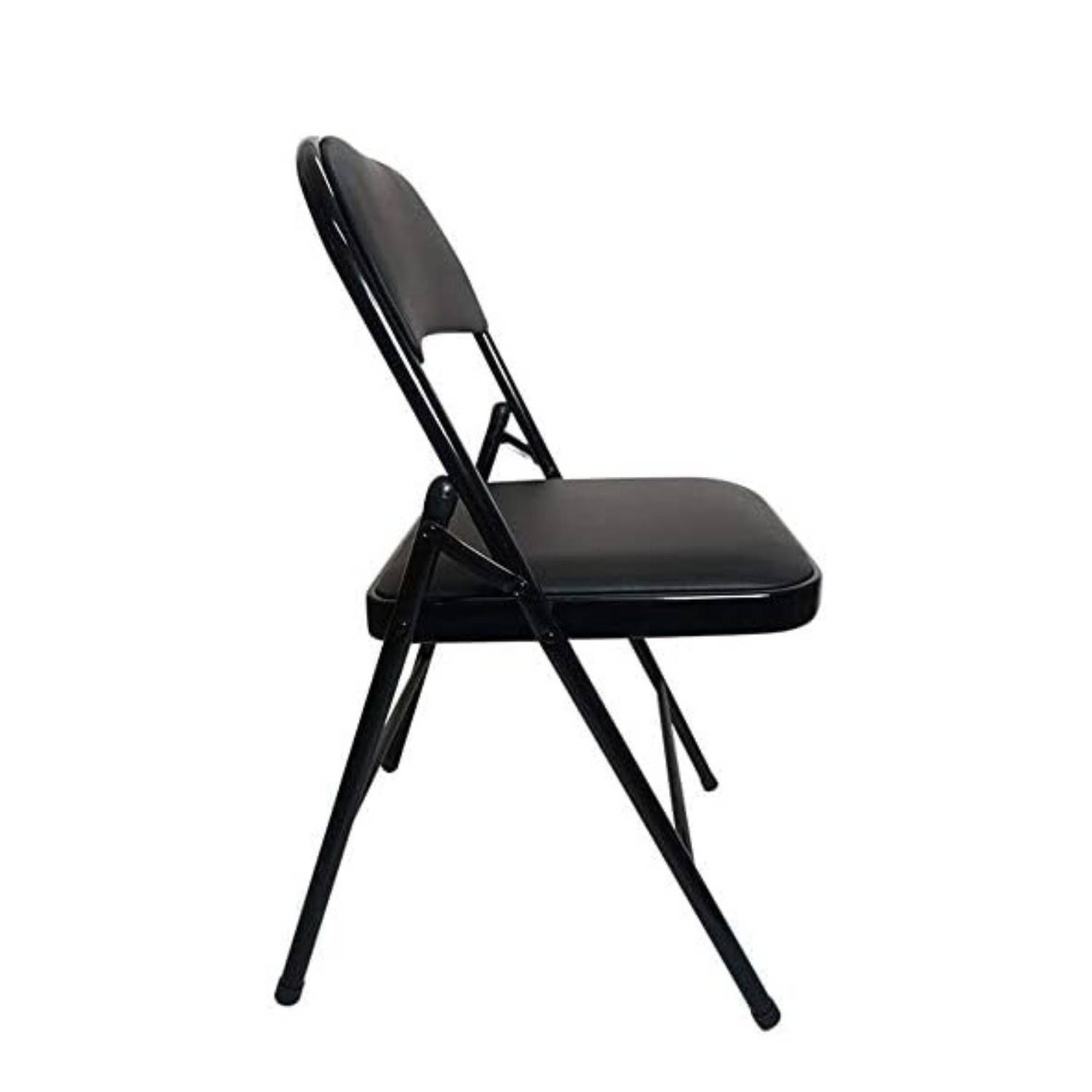 SILLA PLEGABLE CON ACOLCHADO NEGRO - 3