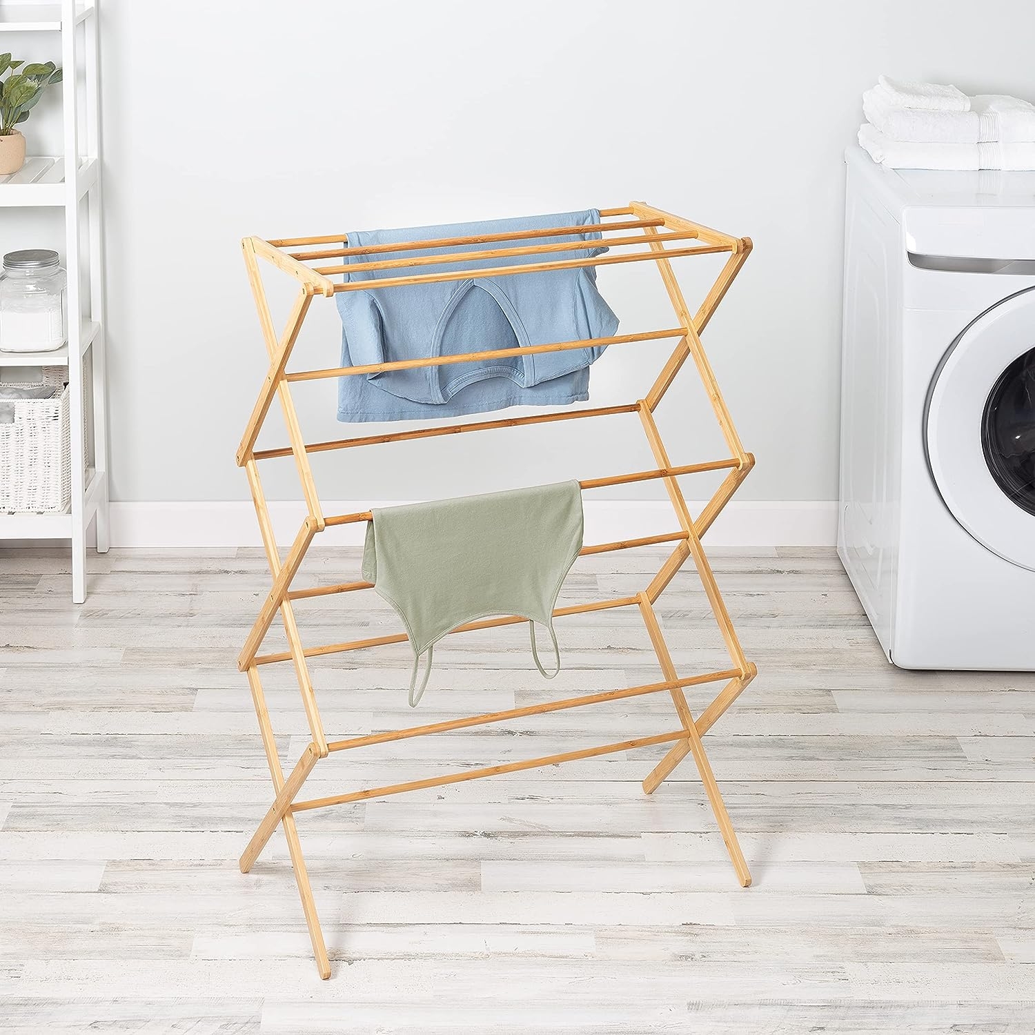 TENDEDERO PLEGABLE BAMBU 105 CM - 6